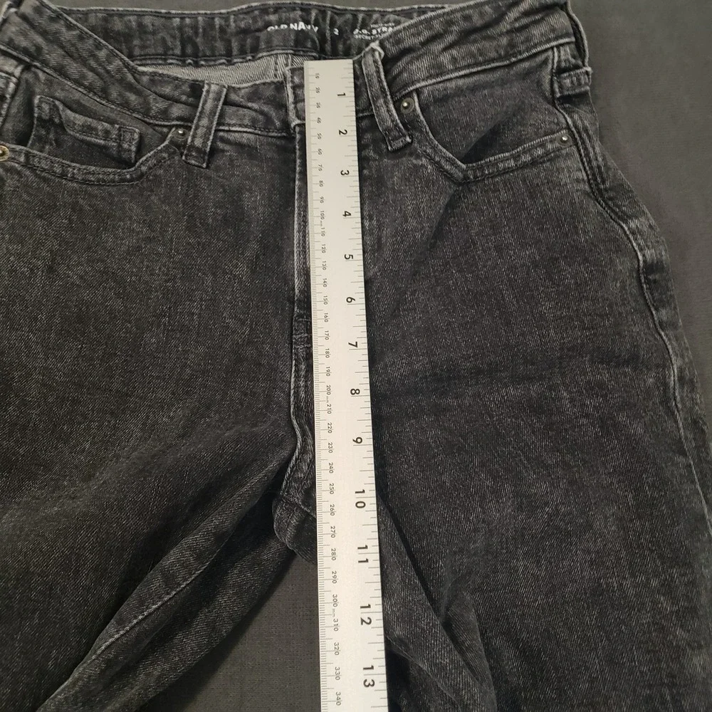 Old Navy Jeans Womens Size 2 High Rise OG Straight Slim Pockets - Picture 4 of 10